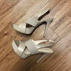 Nine West Beige Heels